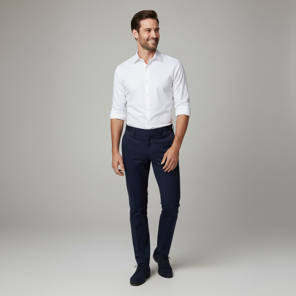 Cămașă Roger Classic Dress cu fermoar