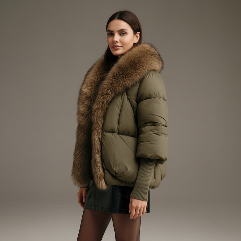 Veste à capuche matelassée Savannah