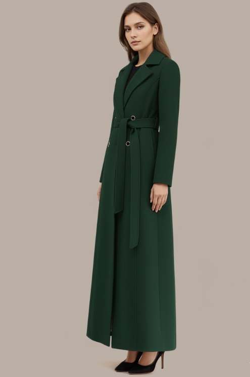 Manteau à col rabattu Tianna