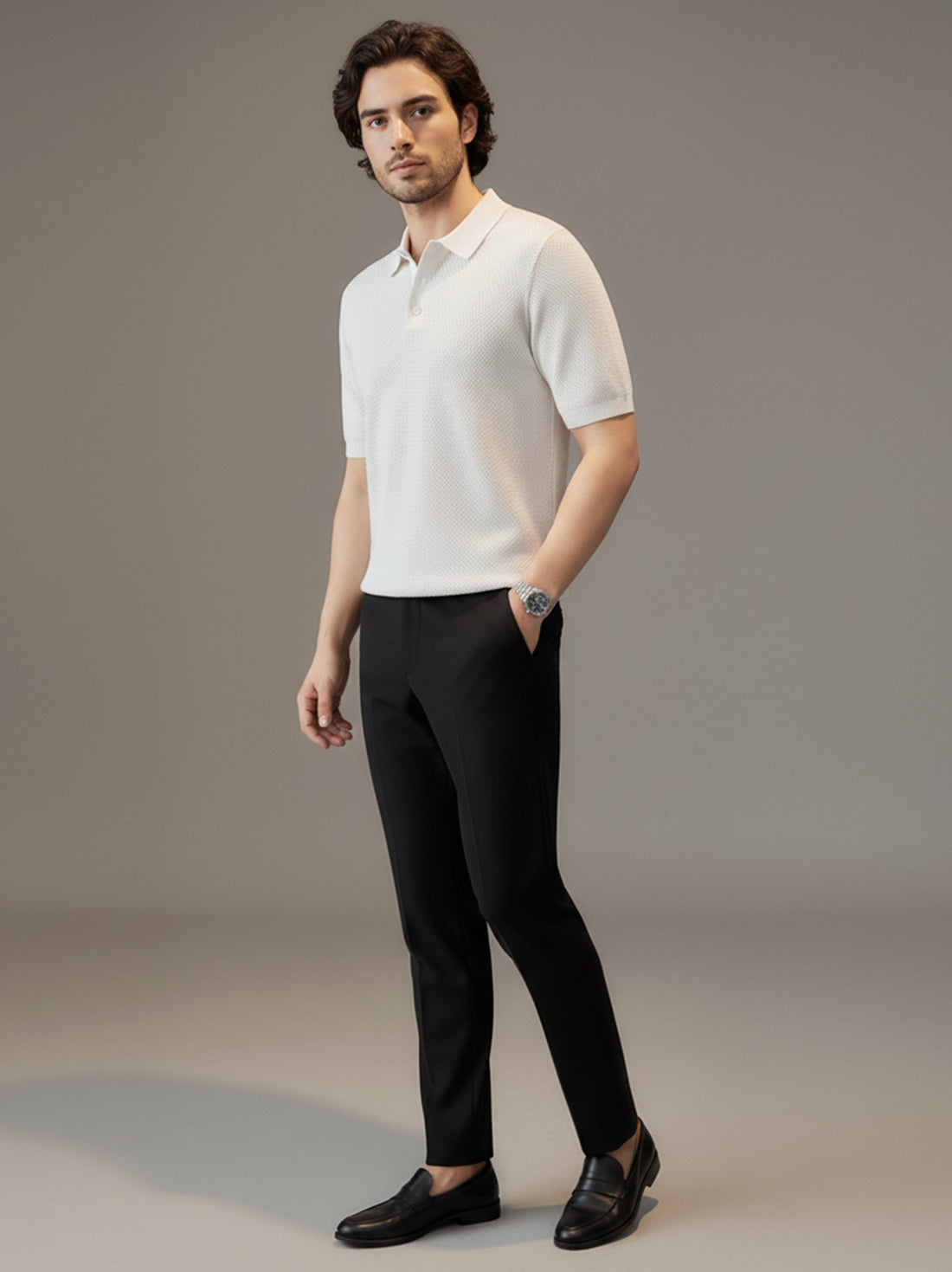 Cămașă Polo Nico din Tricot Moale