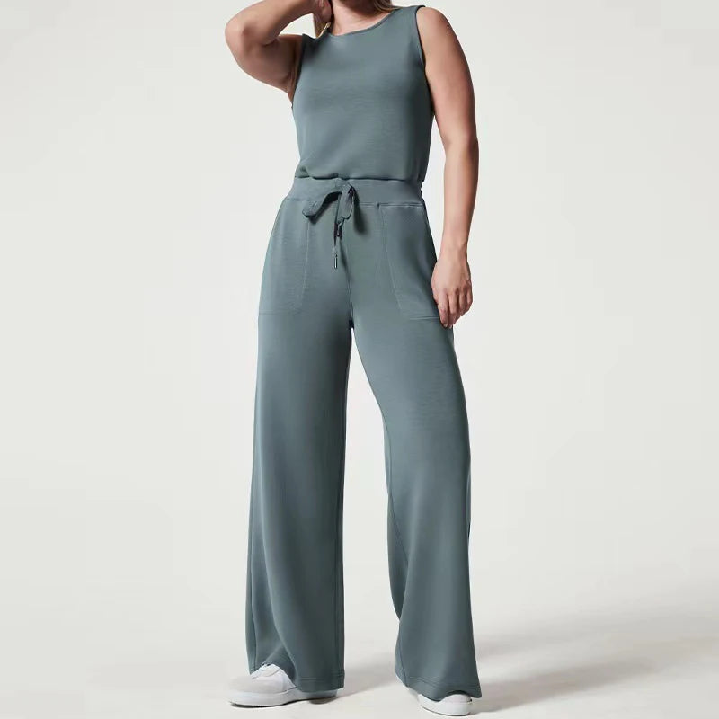 Maxine Jumpsuit mit weitem Bein