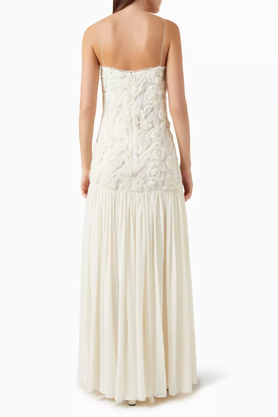 Rochie maxi florală patchwork