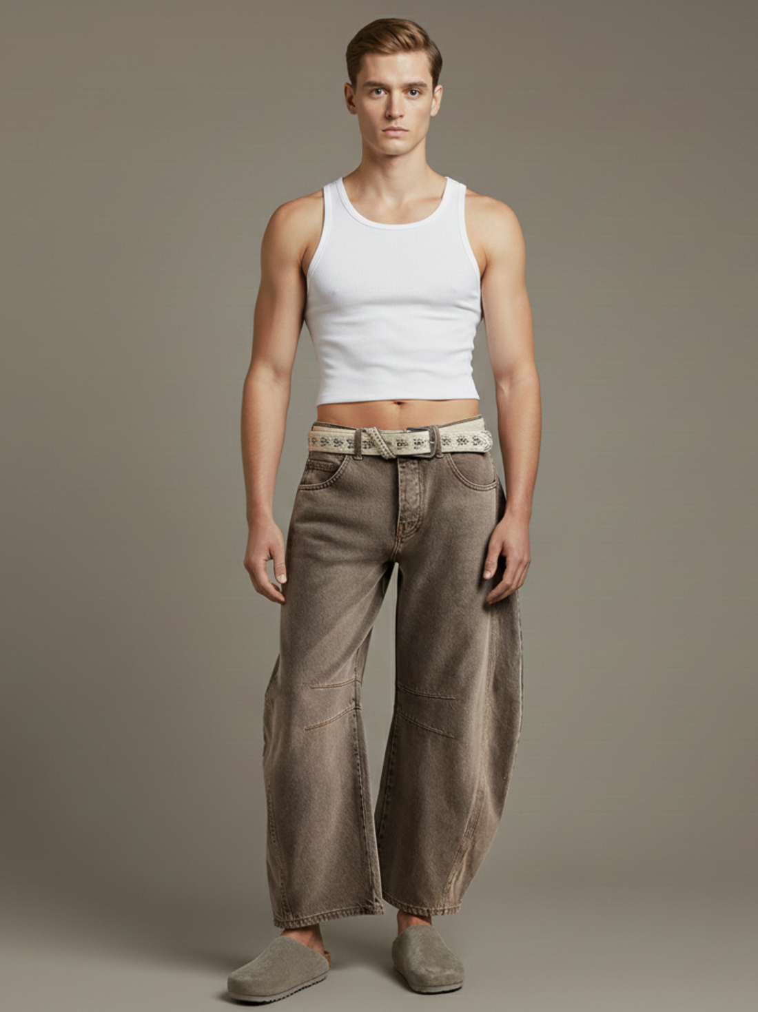 Jean Confort Taille Haute en Denim