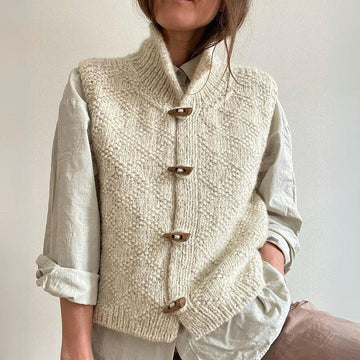 Megan ärmellose Strickweste