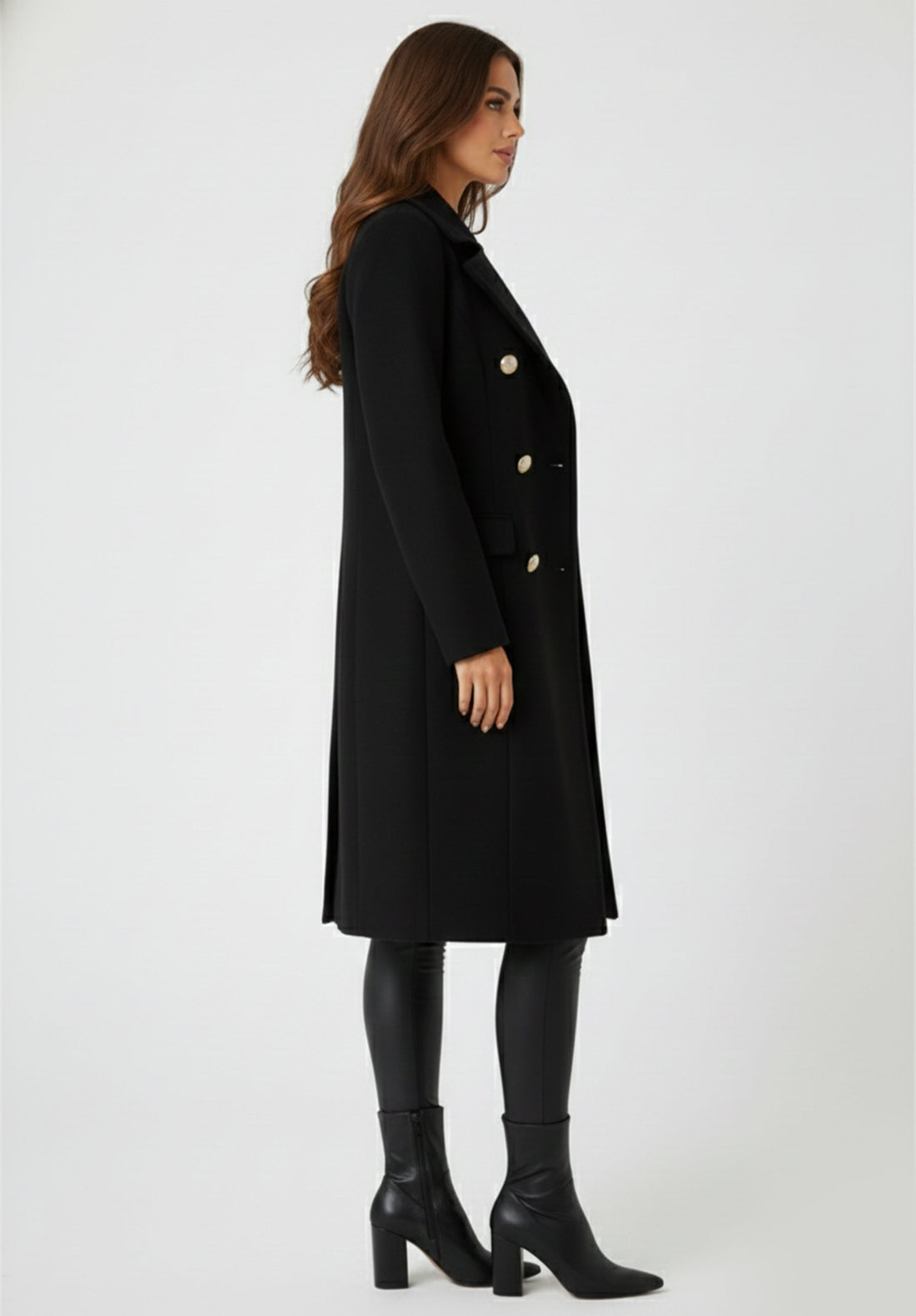 Manteau boutonnable Amina