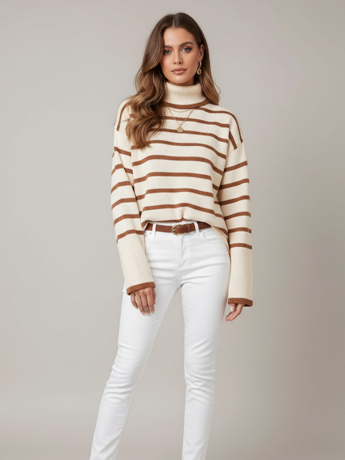 Pull col roulé Mayla