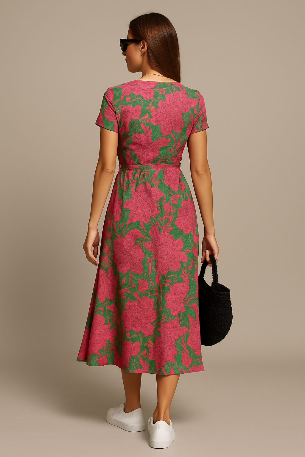 Rochie de vară cu imprimeu floral Lara