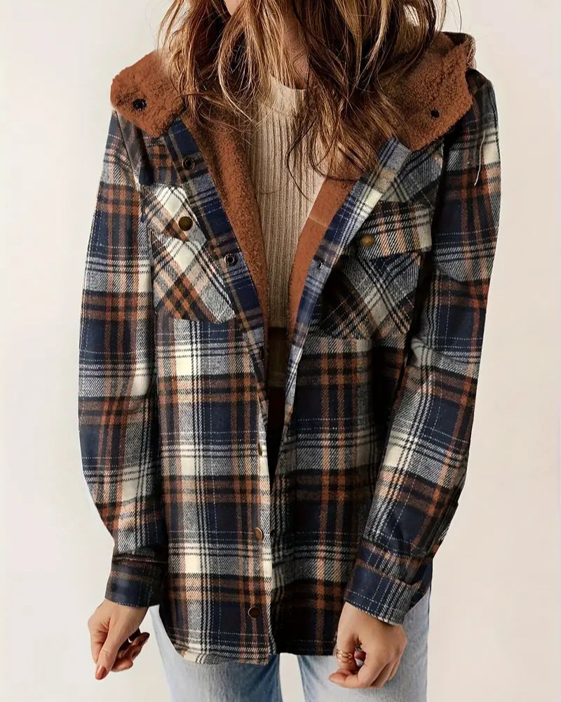 Hillary karierte Jacke
