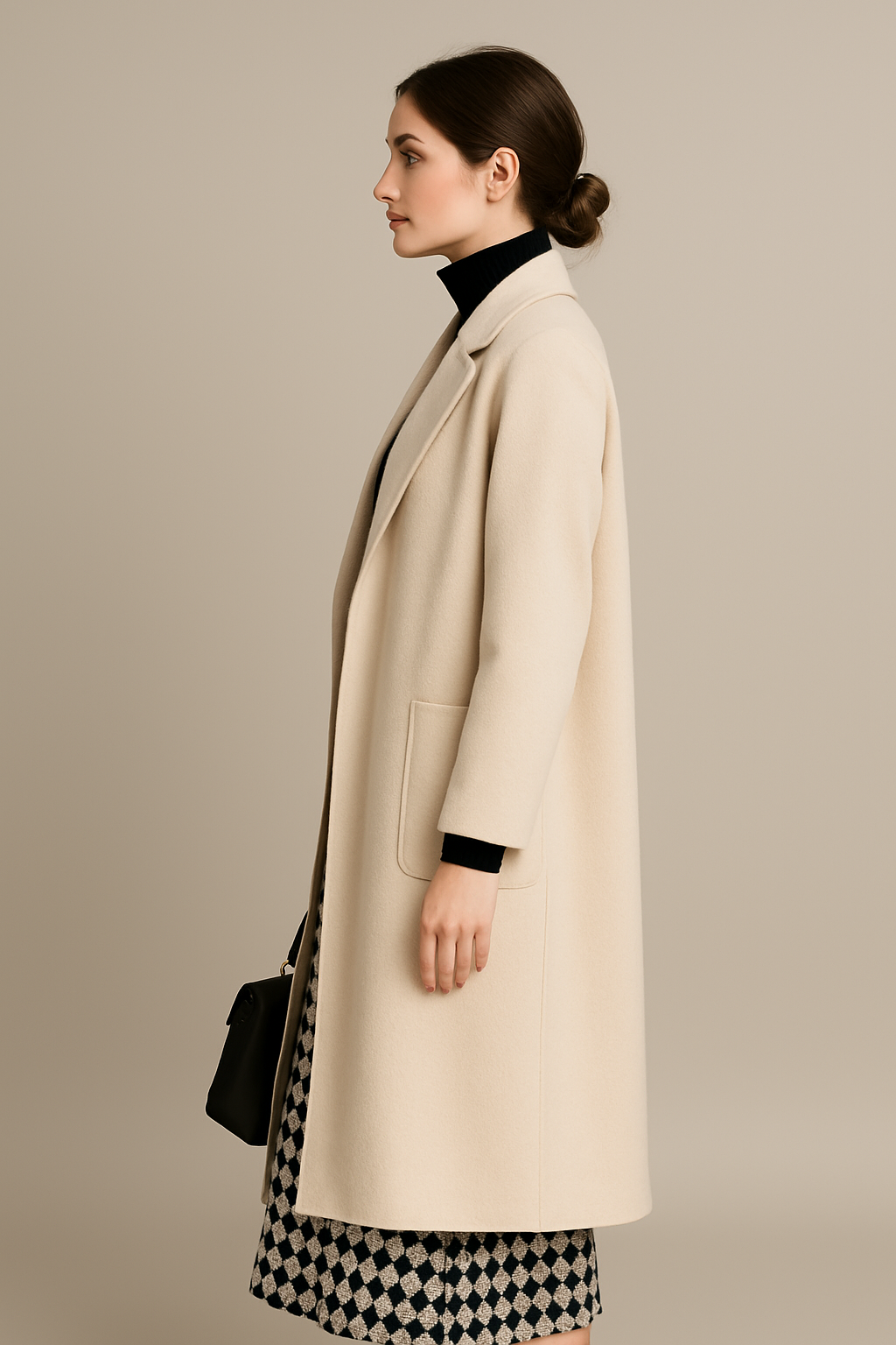 Manteau mi-long Aurélia