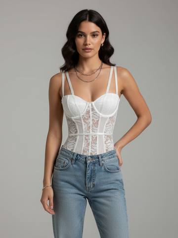 Precilla Lace Bodysuit