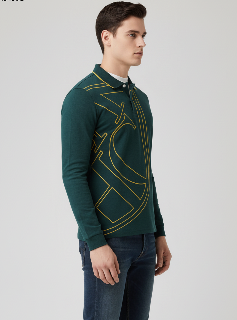Tricou polo Noah Button