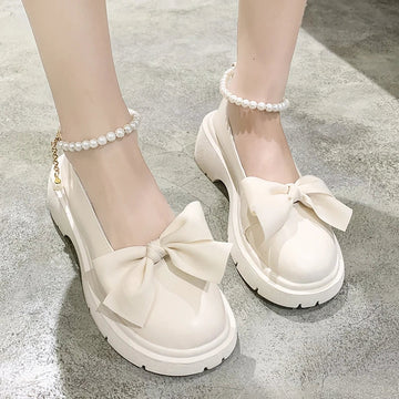 Pantofi Mary Jane tip Loafer