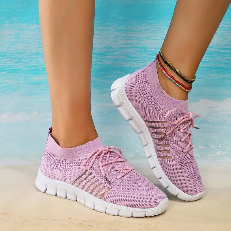 Leichte Strick-Sneaker