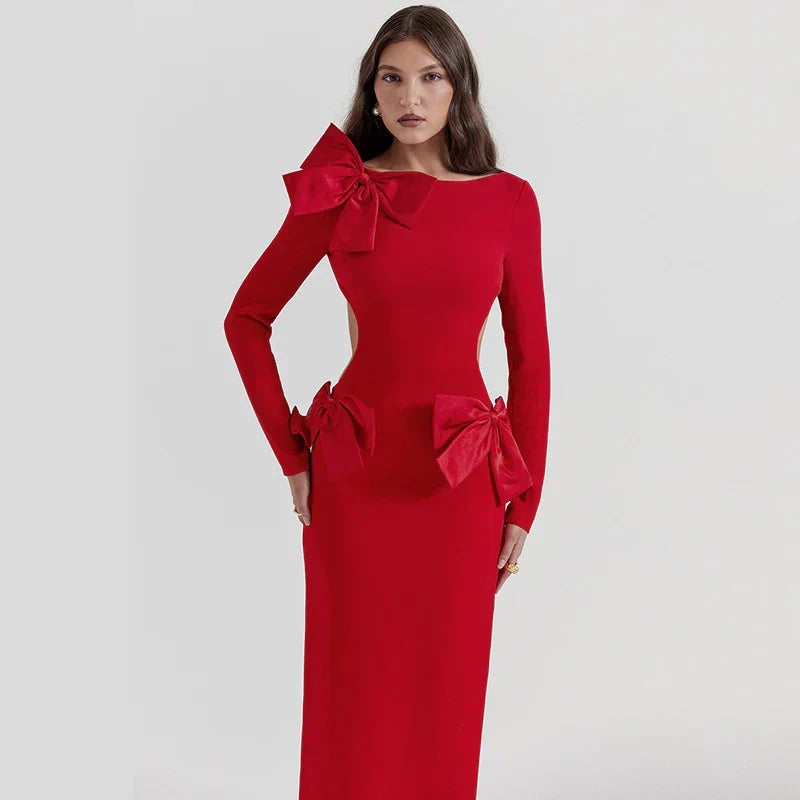 Rochie Alessia Bow