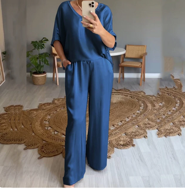 Set din două piese Ella Loose Satin