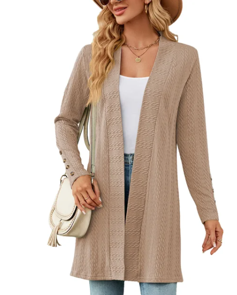 Cardigan tricotat moale Elaine