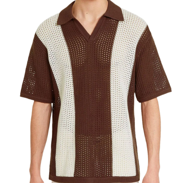 Tricou Polo tricotat Elias Hollow