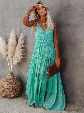 Rochie maxi Leona Florală