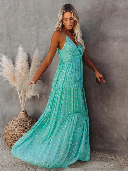 Rochie maxi Leona Florală