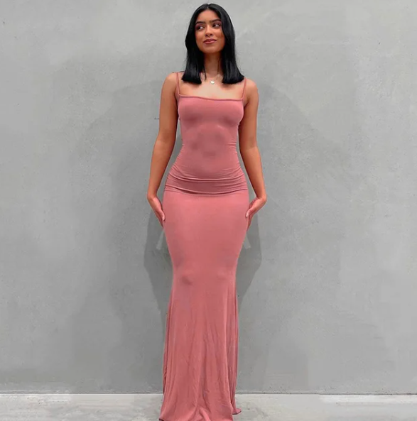 Rochie lungă mulată Gabriela