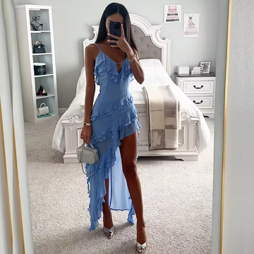 Rochie de petrecere Aryan Ruffle