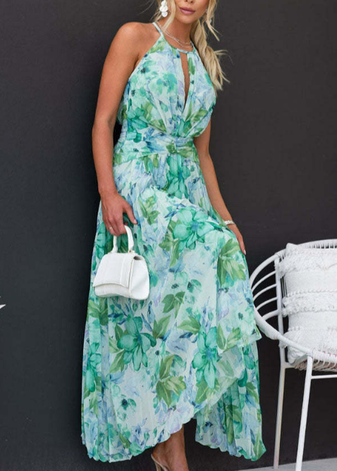 Rochie plisată Elisa Flower
