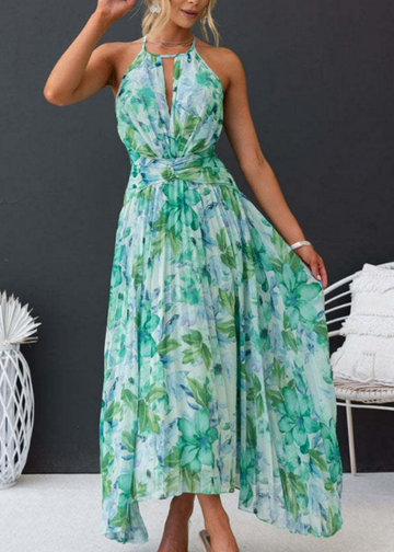 Rochie plisată Elisa Flower