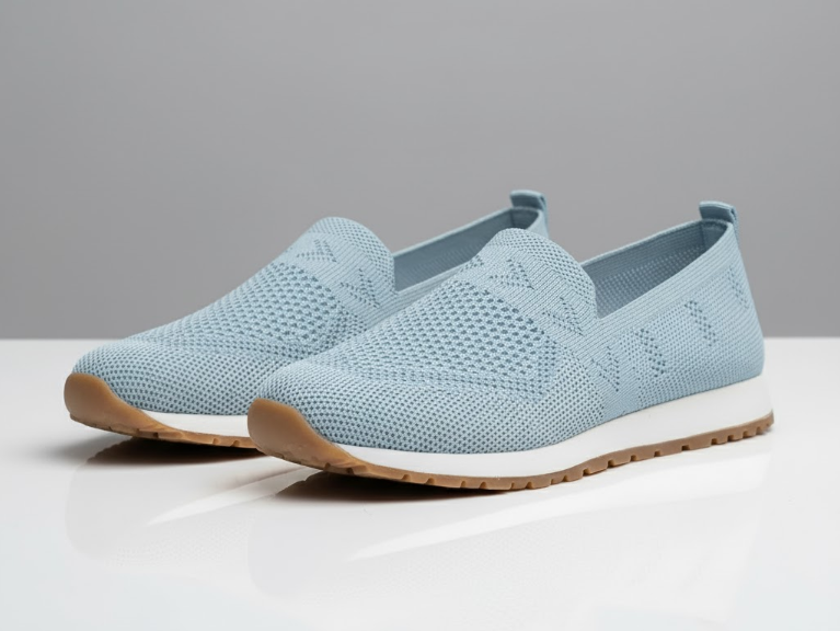 Adidași tricotati tip slip-on pentru zi cu zi