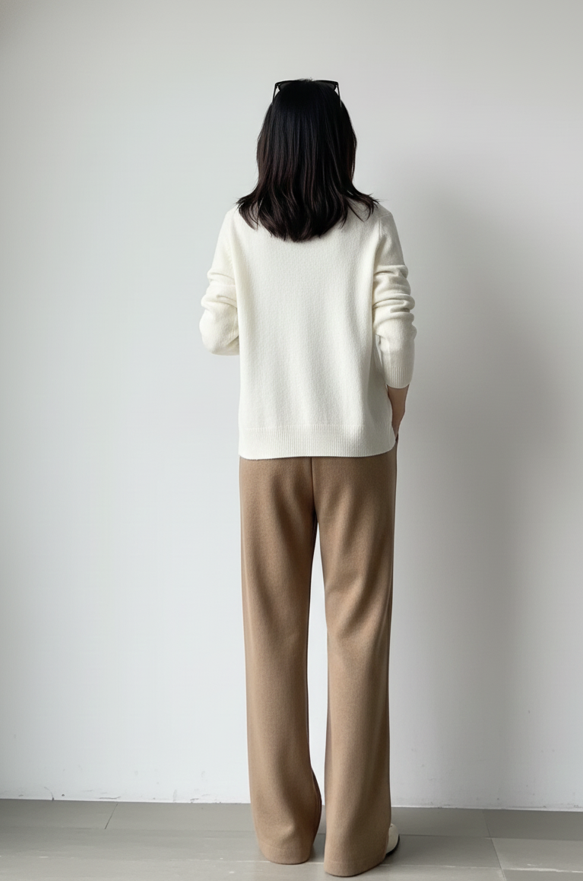 Pantalon drapé Anne