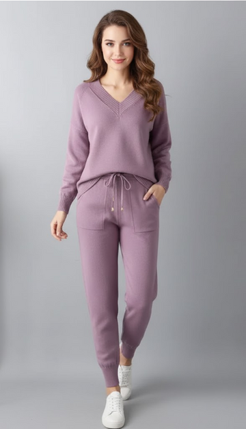 Lara Knitted Two Piece Set